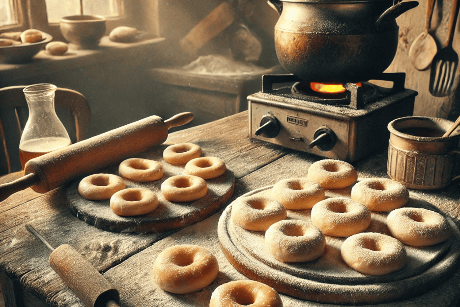 Koblihy, bábovičky a žloutkový krém